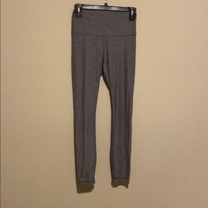 Gray High Waisted lululemon leggings